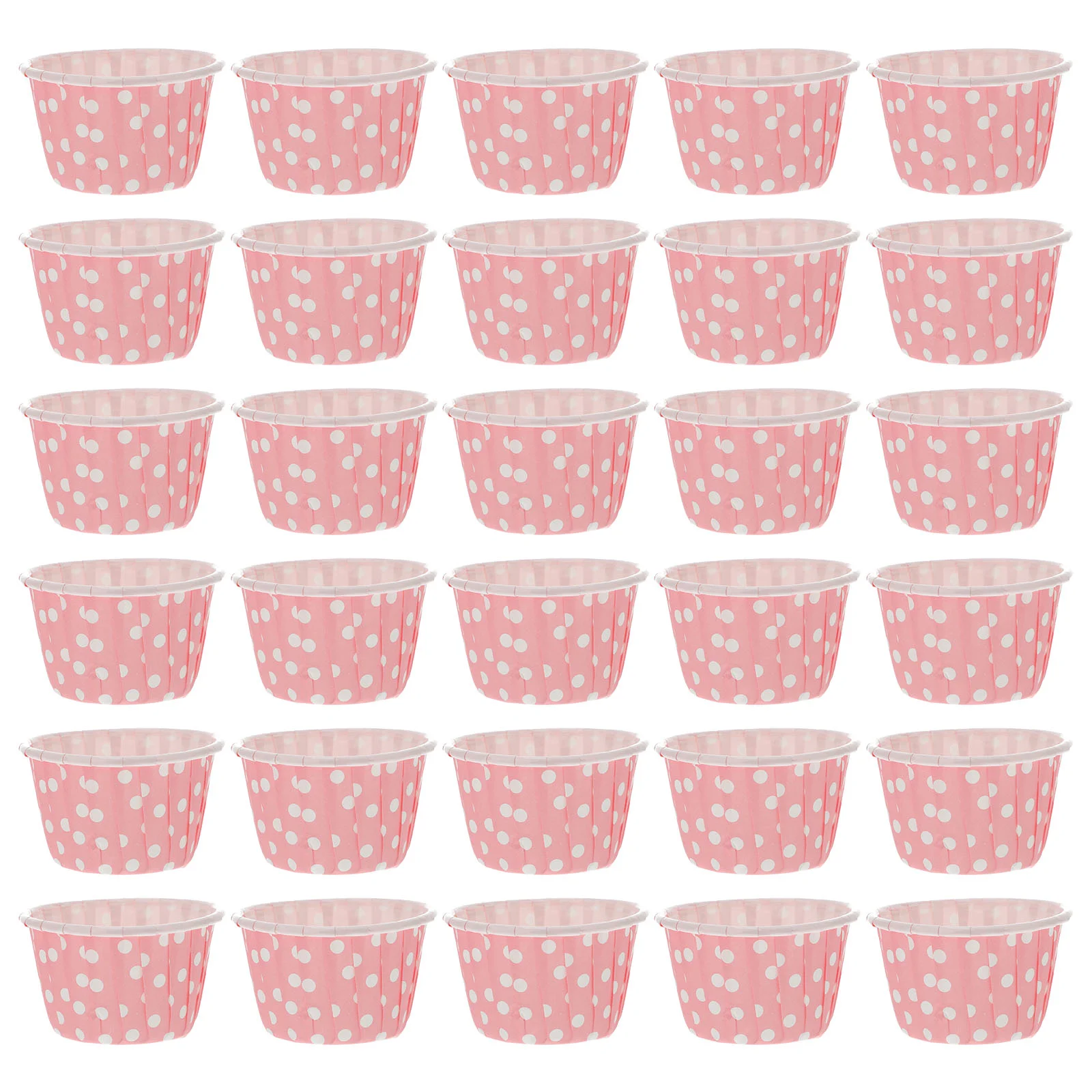 Ice Cream Paper Cup Paper Bowl Yogurt Bar Cup Useful Dessert Bowls Ice Cream Paper Bowls Disposable Paper Cups (Pink)