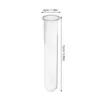 4 Pcs Hydroponic Test Tubes For Plants Flower Pots Glass Desk Propagation Station Hanging Clear Test Tubes For Plants 4