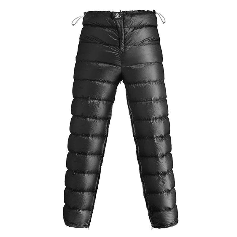 Down Pants ICE FLAME Multifunctional Outdoor Portable Spliceable Waterproof Goose