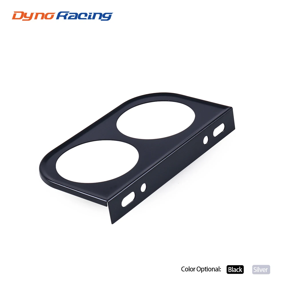 Car Dual Gauge Holder Bracket for 2''52mm Gauge Car Meter Pod Holder Dash Mount Dual Meter car gauge