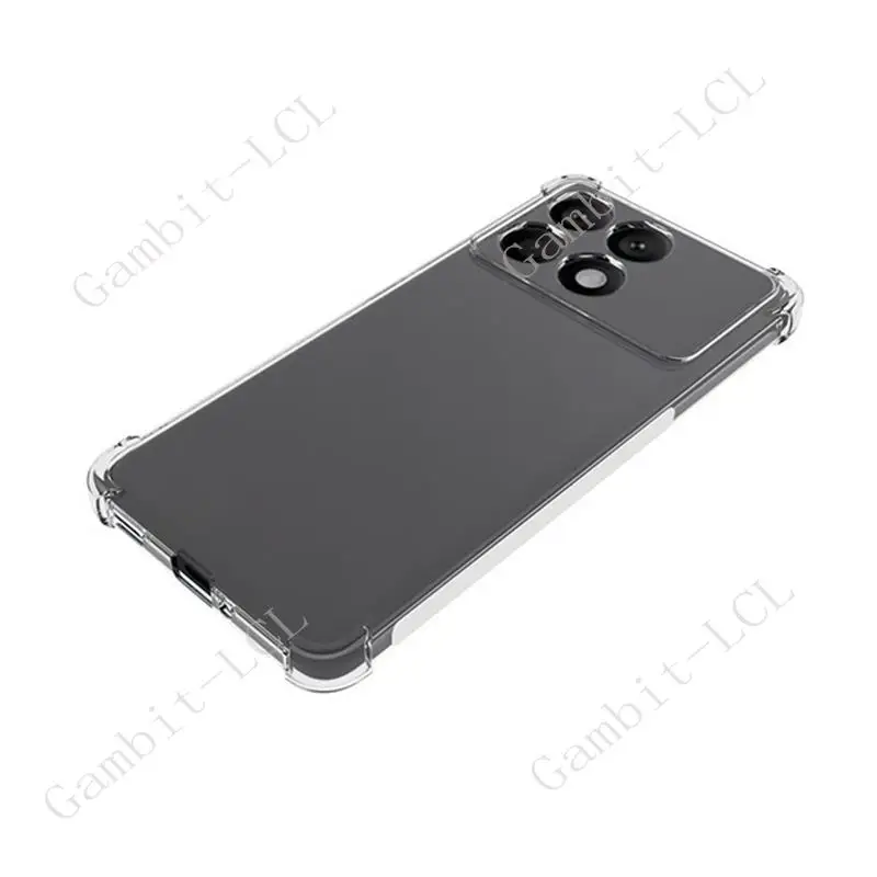 Premium Shockproof Silicone TPU Back Cover - Anti-Falling Protective Case