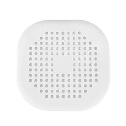 Silicone Drain Hair Catcher and Strainer - 5Pcs (White)