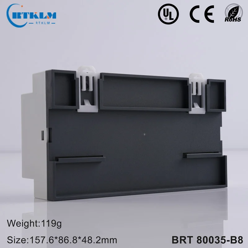 Drahtverbindungsbox DIY Instrumentenkoffer Projektgehäuse für Elektronik Din-Schienenbox 157,6 * 86,8 * 48,2 mm – Detail 37