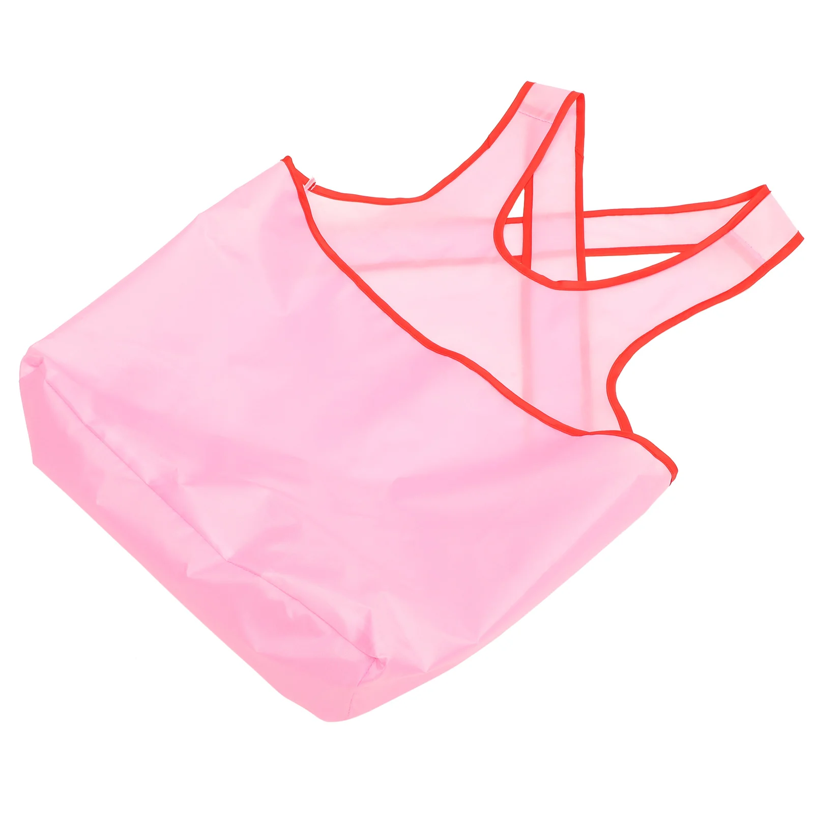 

Clothes Hanging Aprons for Home Simple Wet Net Bag Drying Bib Household Pink Oxford