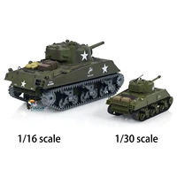 Plastic 1/30 Heng Long RC Battle Tank Sherman Infrared Combating Toy M4A3 3841-01 Remote Control Vehicle Gift 1/16 3898 TH23393 1
