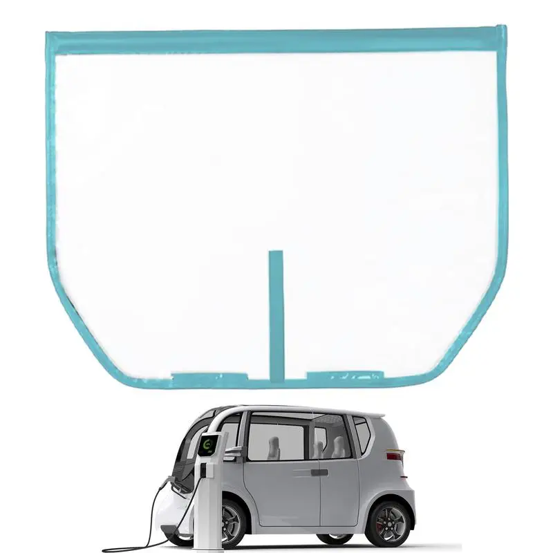 

Прозрачный Магнитный чехол для зарядки автомобиля, электрическое уличное зарядное устройство для электромобиля, защита порта, пыленепроницаемые непромокаемые чехлы