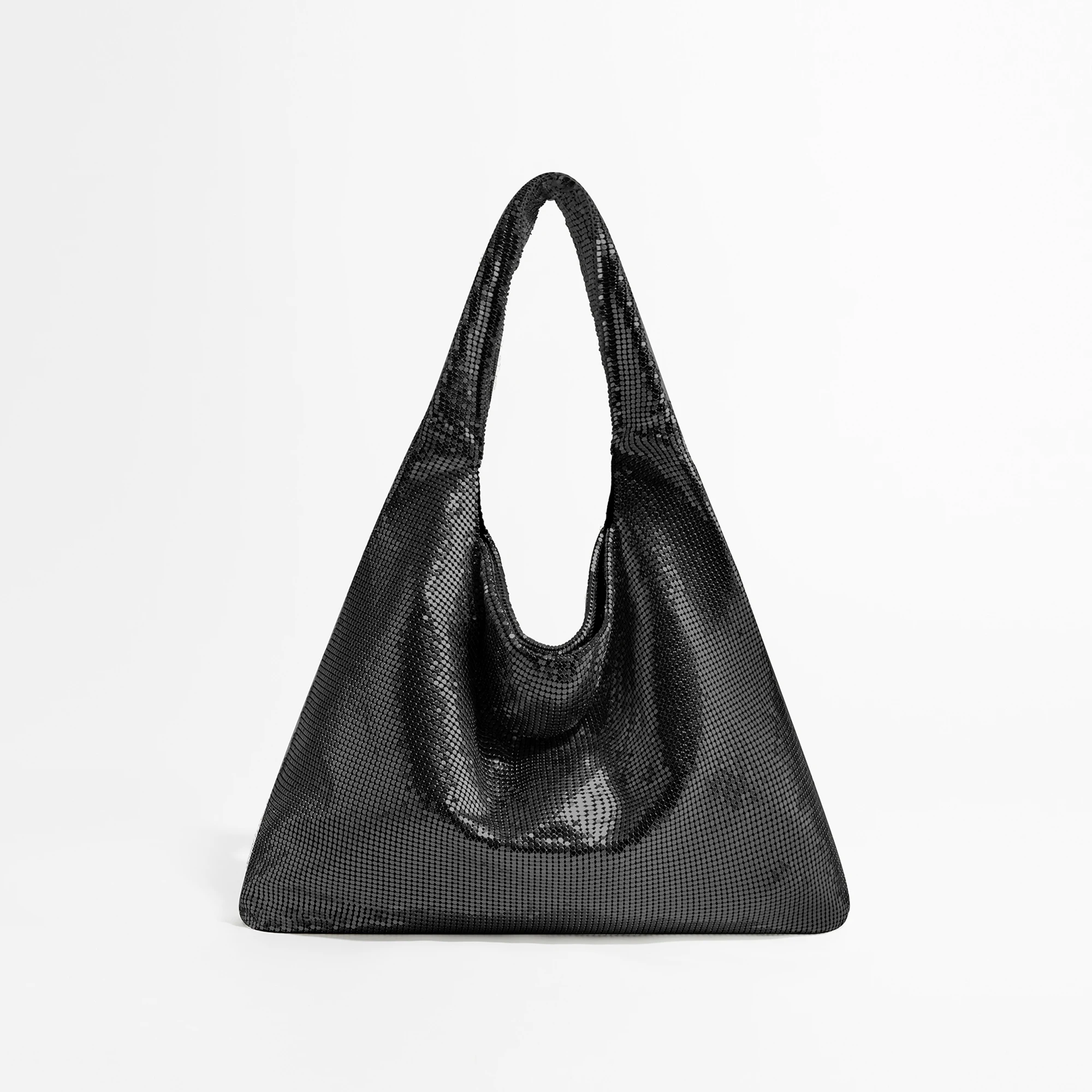 Modern triangle-shaped bag on Craiyon