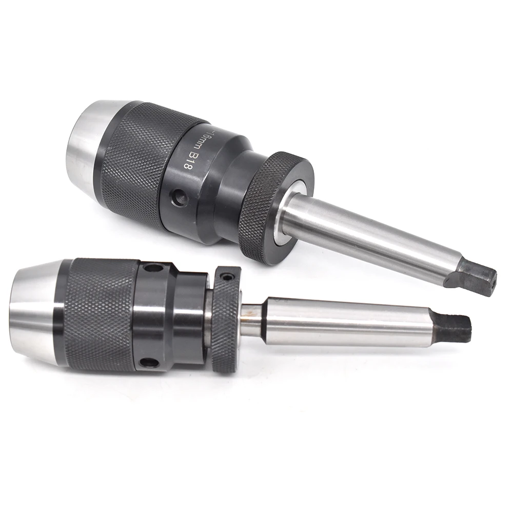 morse cone M10 M12 MT2 MT3 B10 B12 B16 B18 B22 Drill Chuck Self Tighten Drill Chuck Light Duty Taper cnc machine 1SET