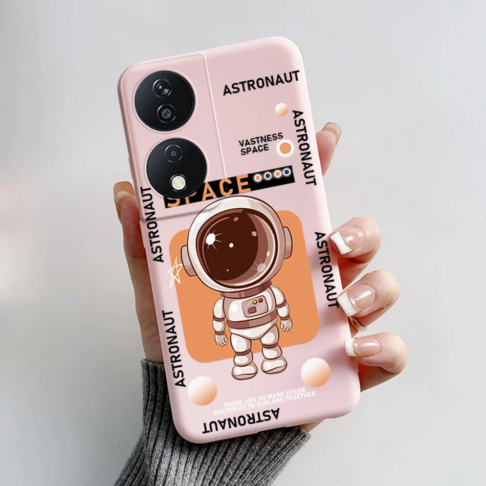 Cute Astronaut Cartoon Soft TPU Phone Case Cover