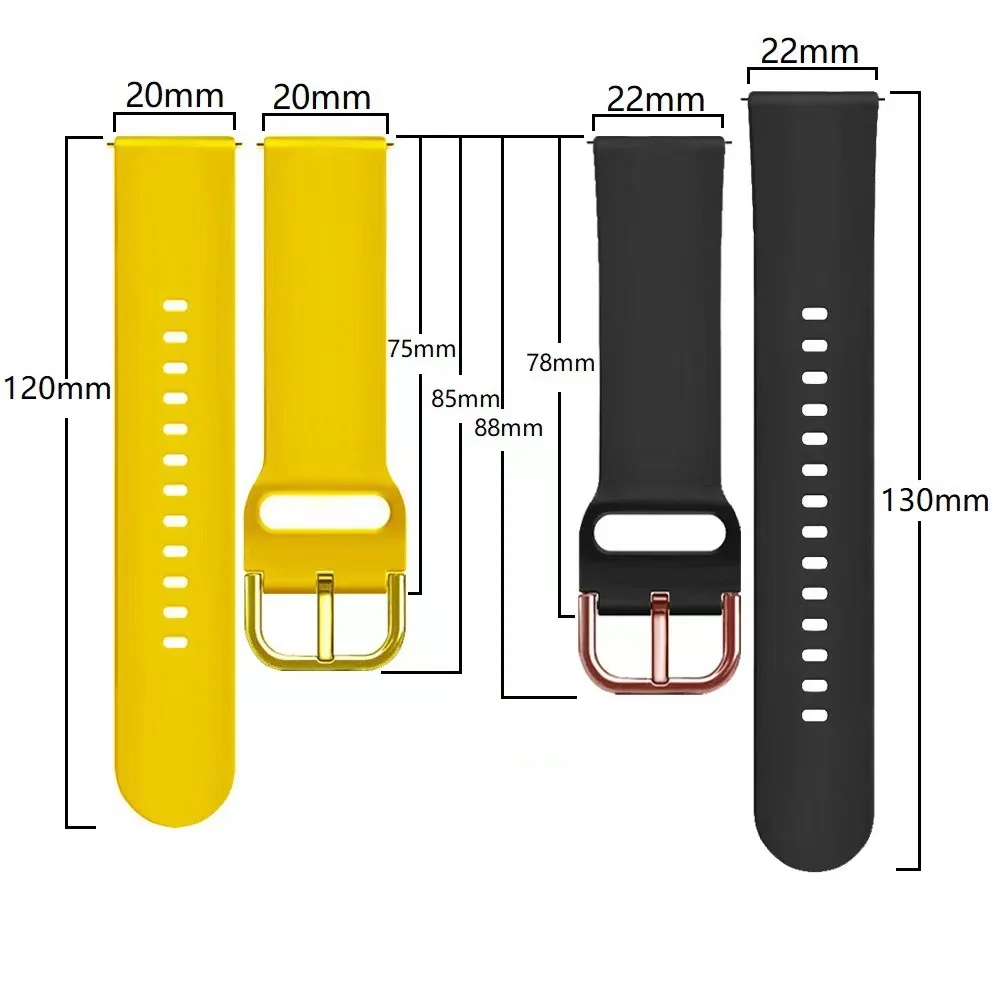 Dla COLMI P28 Plus pasek do smartwatcha 20mm silikonowa bransoletka sportowa do COLMI P8 Max/P8 Plus/P8 Pro/V23 wymiana Correa Band