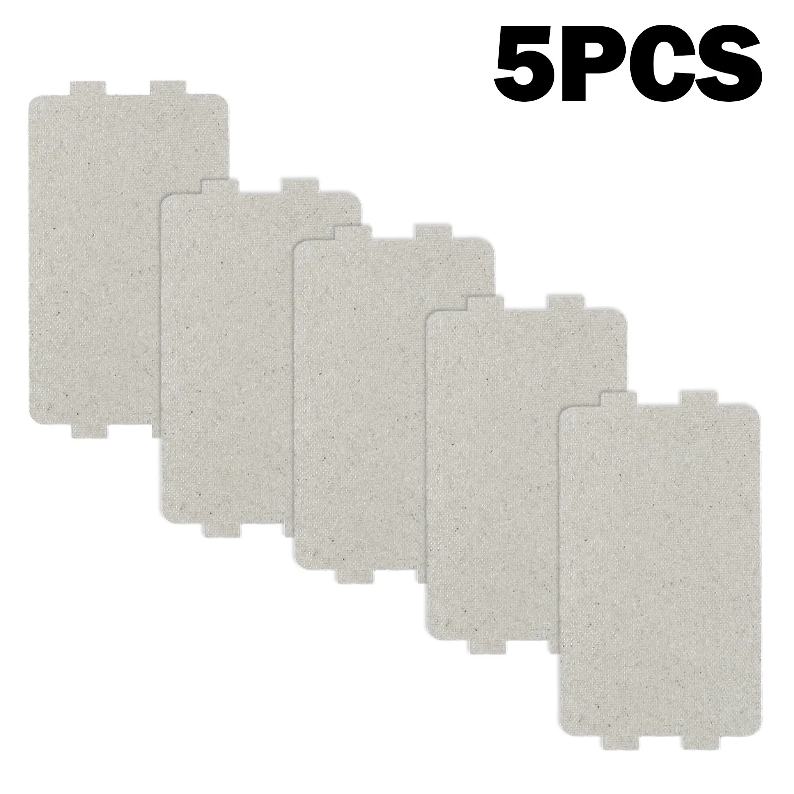 5-Pack Microwave Mica Plate Replacement Sheets - 4.6x2.5 Inch, Heat Resistant Waveguard Cover