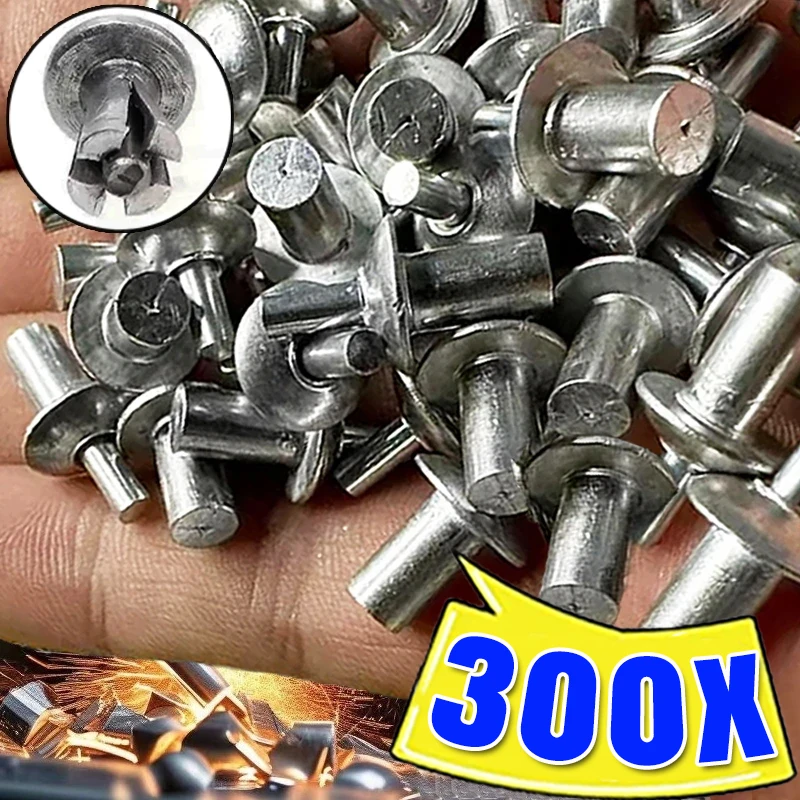 Description Picture 3 of item300/10PC Aluminum Alloy Expansion Rivets Hammer Drive Expansion Rivet Knock Type Stainless Steel Rod Screws Nails Fasteners Kits
