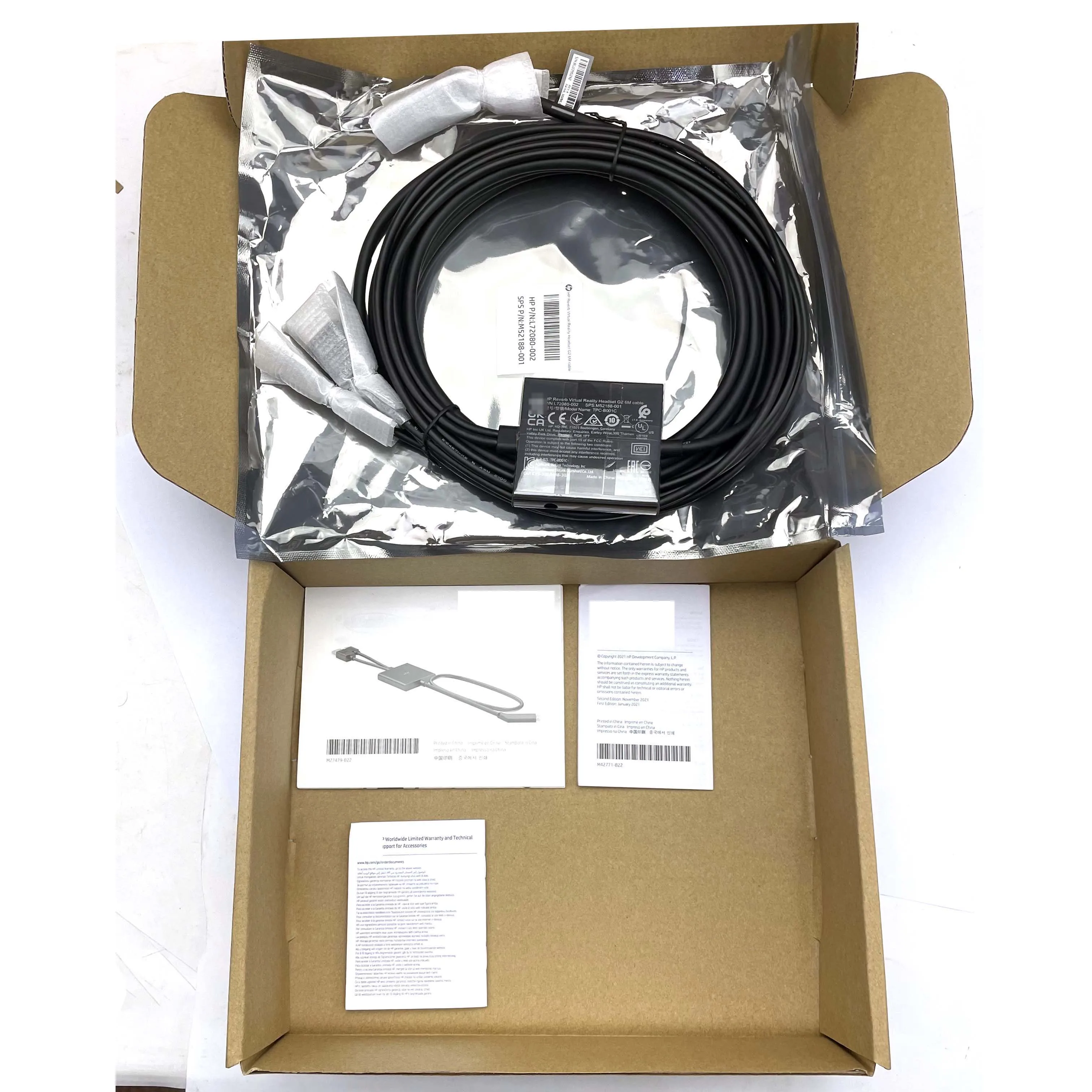 HP VR 6 Meter Cable for HP Reverb G2 VR headset connecting cable 6-Meter Glasses Cable Line L72080-002 M52188-001