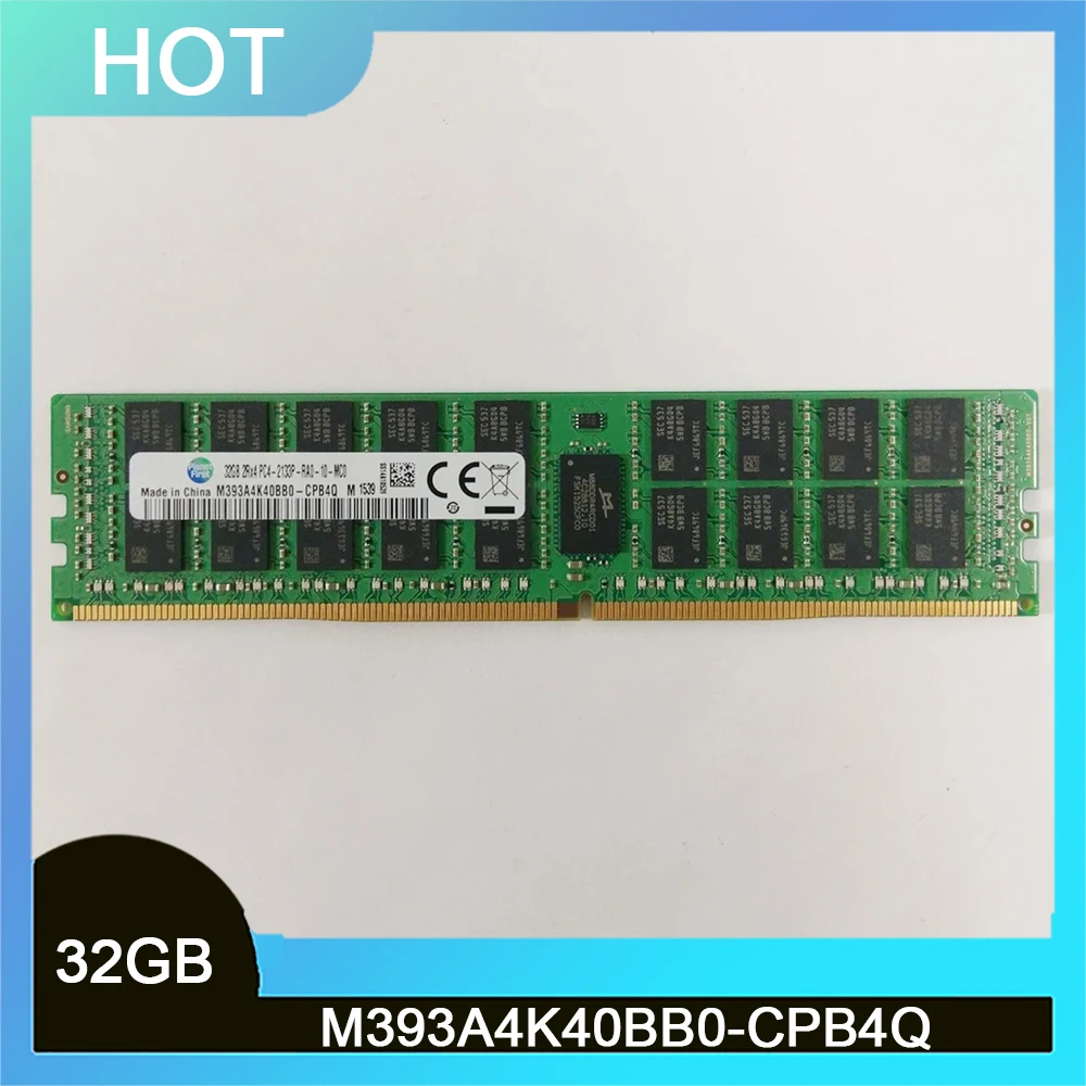 

M393A4K40BB0-CPB4Q для Samsung RAM 32GB 2Rx4 PC4-2133P 2133 DDR4 ECC REG, Серверная память, быстрая доставка, высокое качество