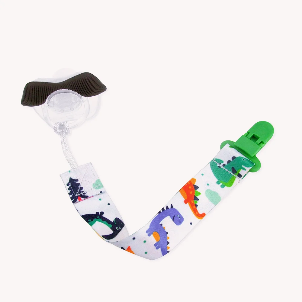 

Мультяшные Детские зажимы для соски, милая лента, регулируемый зажим для пустышки, фиксированная кнопка, Пряжка против падения, ремешок, цепочка для соски