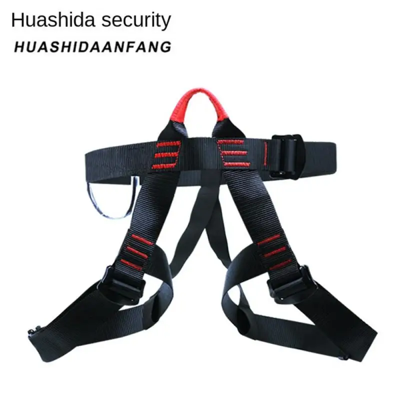 

Climbing Belt Mountaineering Safety Belt Downhill Aerial Work Protection Equipment Outdoor Expansion Rappelling Fullbody Harness