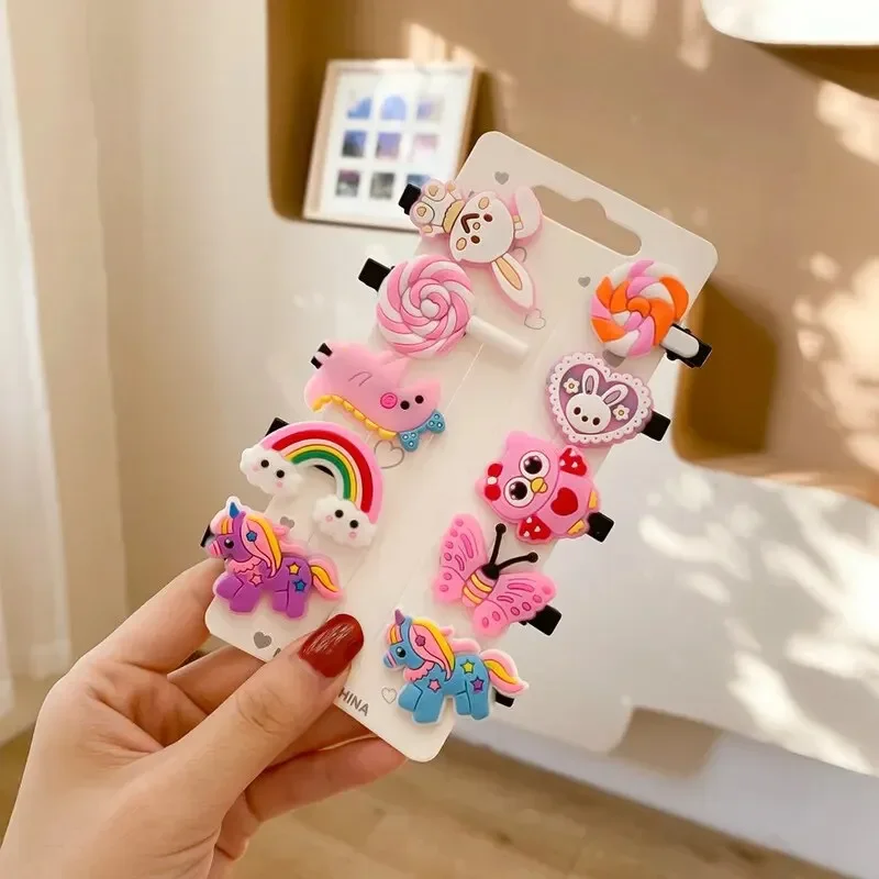Girls Hair Clips Hairpins Headband Barrettes 10PCS/Set