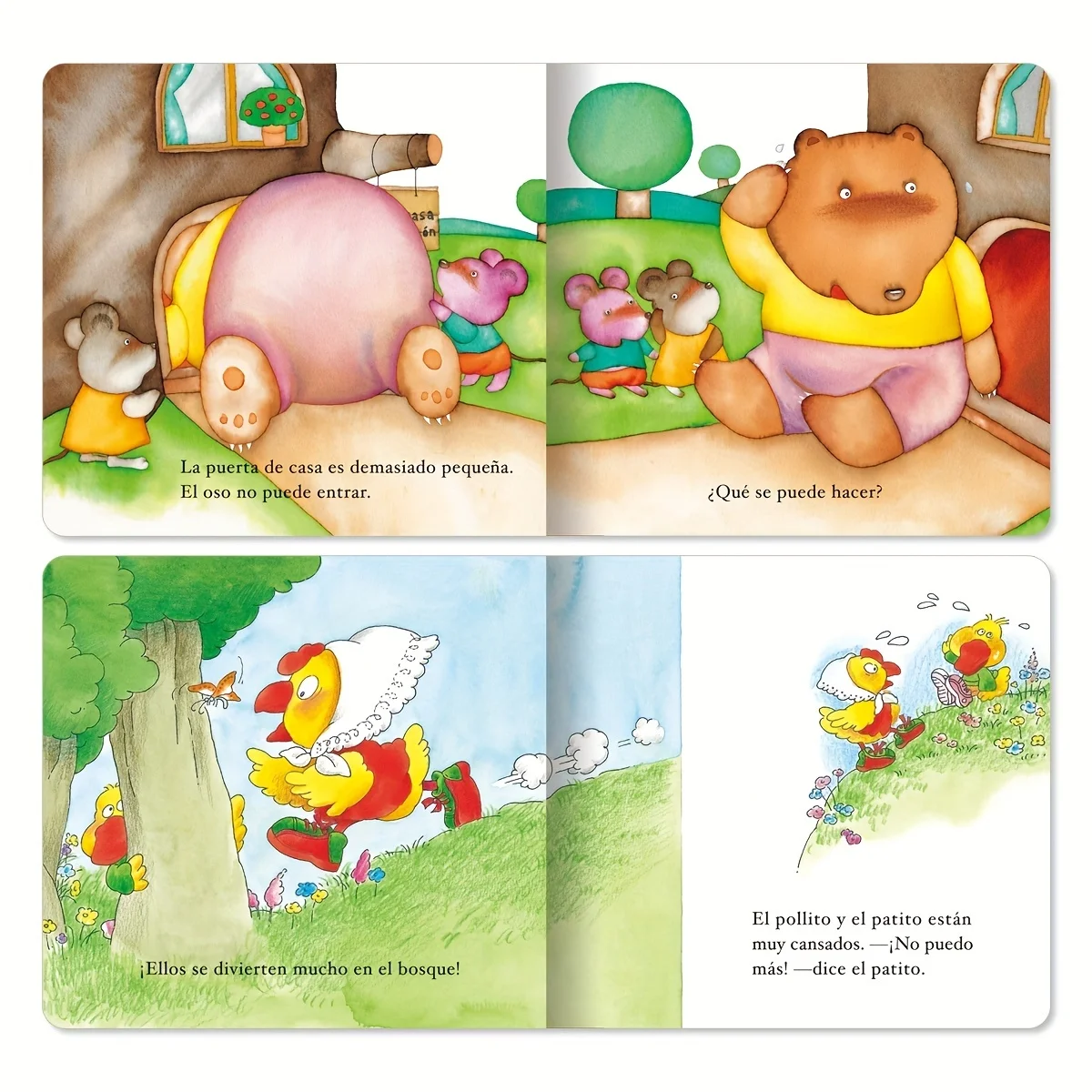 10 – Buchset mit spanischen Bilderbüchern für Kinder zum Spaßlernen. Spanische Kindergeschichtenbücher – Detail 6