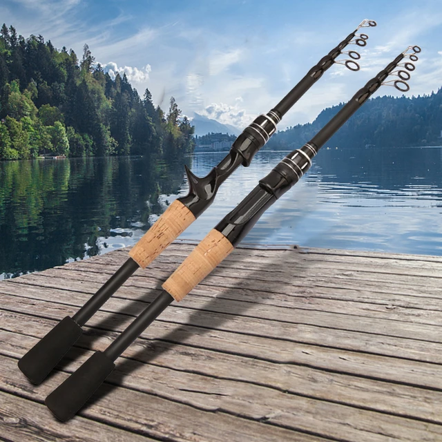 Telescopic Casting Fishing Rod Professional Collapsible Fishing Baitcasting  Rod Portable for Saltwater Freshwater Fishing - AliExpress