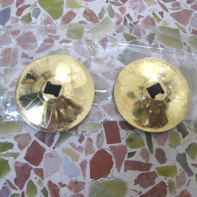Musical Instrument Belly Dancing Indian Brass Finger Cymbals 2PCS/lot Middle East Percussion Cymbals Props Percussion Instrument tibetan cymbals,drum cymbal kit