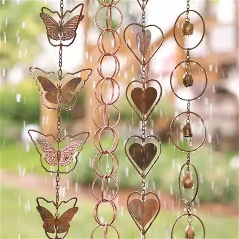 Outdoor Garden Rain Chain Yard Garden Decor