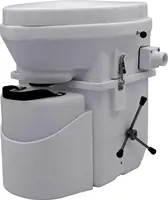 Self Contained Composting Toilet with Close Quarters Spider Handle Design squat toilet  squat potty  squating toilet 2