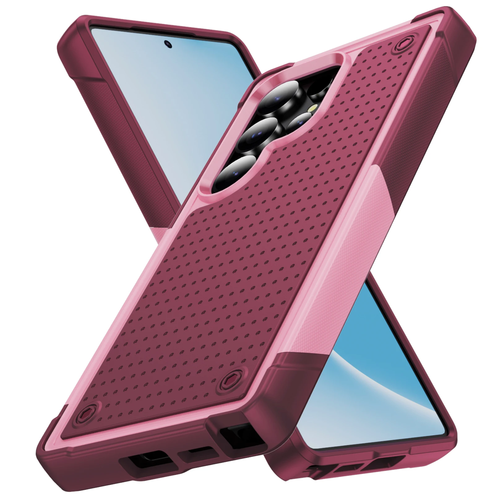 Premium Armor Rugged Phone Case - Luxury Anti-Drop Shockproof Protection Cover