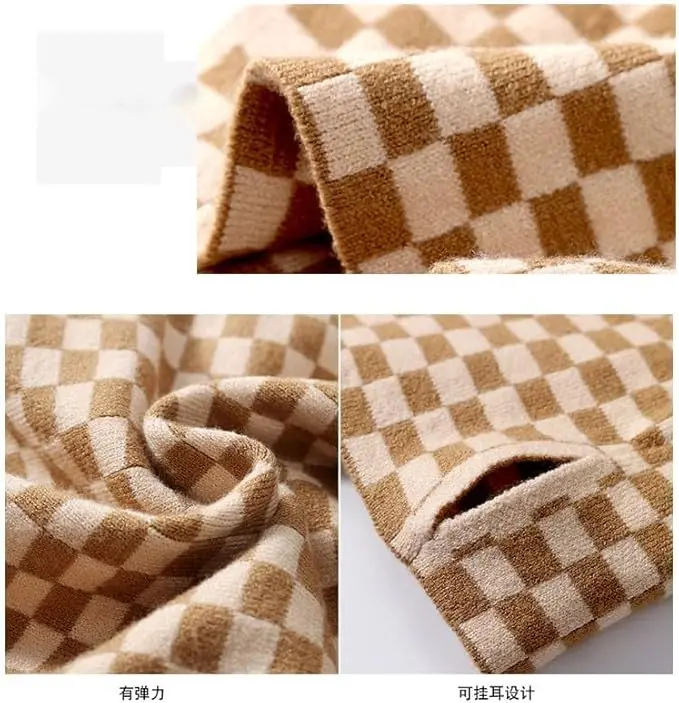 Winter Warm Mask for Men Women Plush Thickened NeckWindproof Ski Scarf Ear Scarf Hip Hop Outdoor Sports Cycling Windproof Scarfs