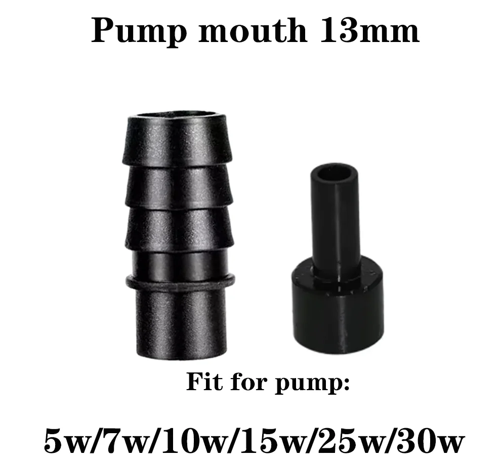 분수 연못용 수족관 물 파이프 호스 연결기 13mm 직경 5W-30W 펌프 키트에 ..