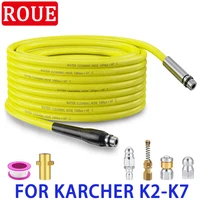 Pressure Drain Pipe for Karcher Washer Sewer Sewage Cleaning Hose Water Jetter Kit for Karcher K2 K3 K4 K5 K6 K7 Washing Nozzles 1