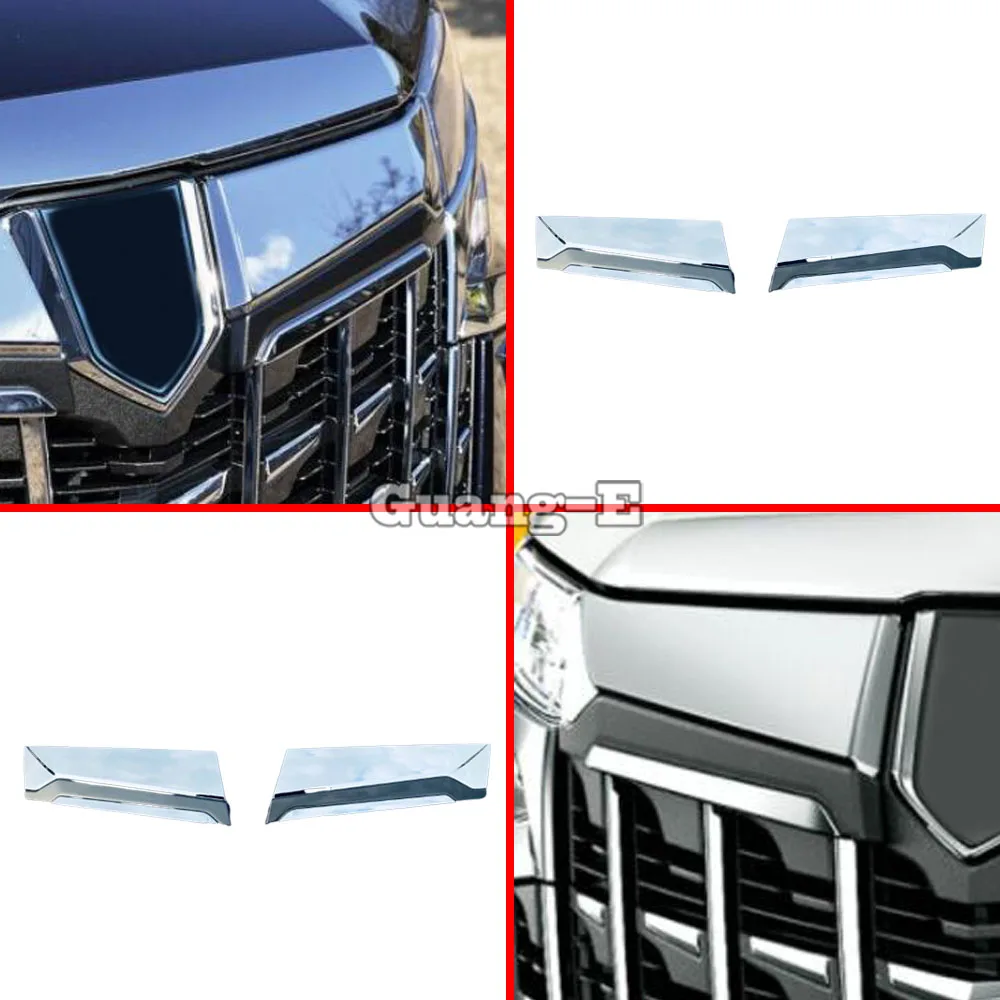 

Для Toyota Alphard Vellfire 2016 2017 2018 2019 2020 автомобильный передний бампер верхняя решетка отделка решетка для украшения внешние аксессуары