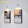 PZSUNLY USB Rechargeable Intelligent Human Sensing Wireless Wall Light Dimmable Led Spotlight For Lighting Paintings Pictures 1