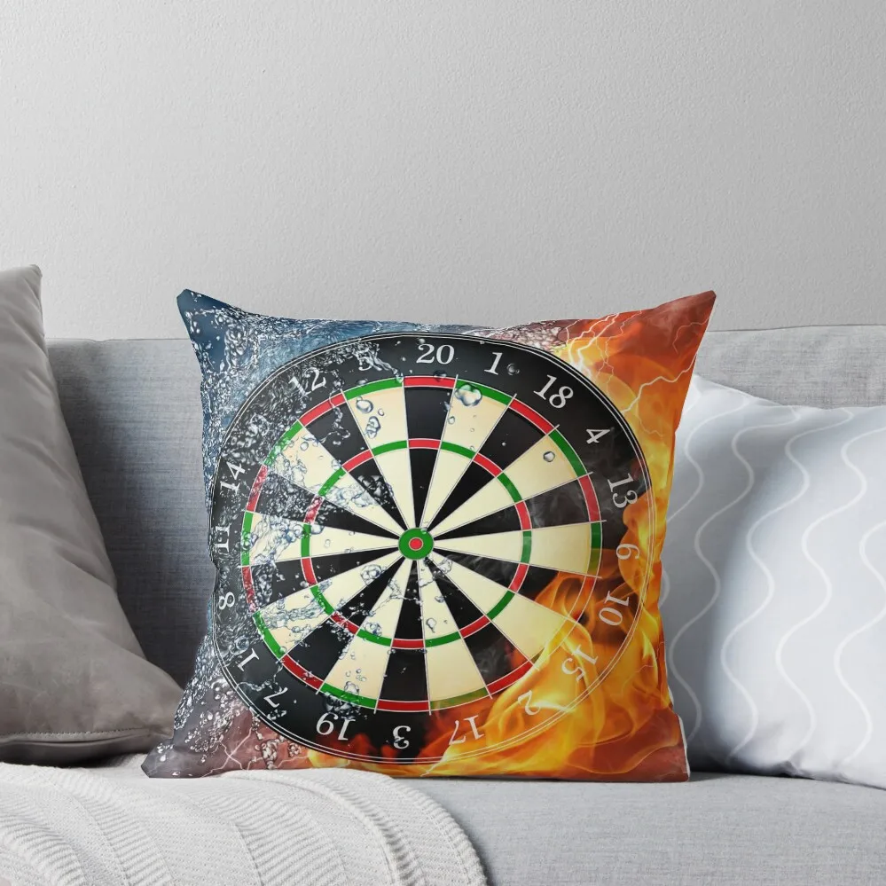 

Dart Board Face Mask Throw Pillow Decorative Cushions For Living Room Cushions For Decorative Sofa