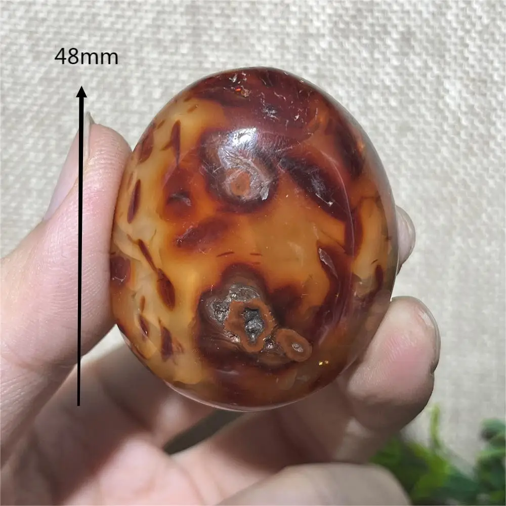 Natural Carnelian Palm Mini Reiki Red Agate Stone Quartz Meditation High Quality Reiki Mineral House Decorati Beauty Energy 6