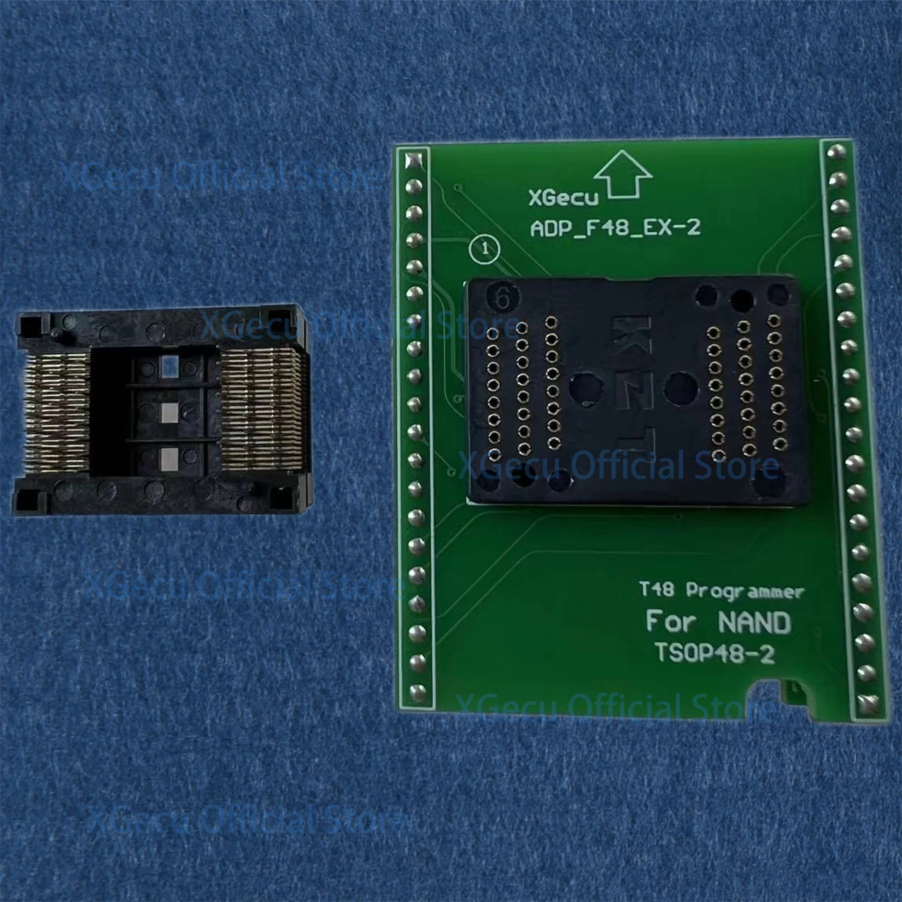 Original Adaptador de Adp_f48_ex2 Xgecu Nand Tsop48-2 Adaptador Especial para Nand Flash Usar Apenas T48 Tl8663g Programador 100 - Imagem 5