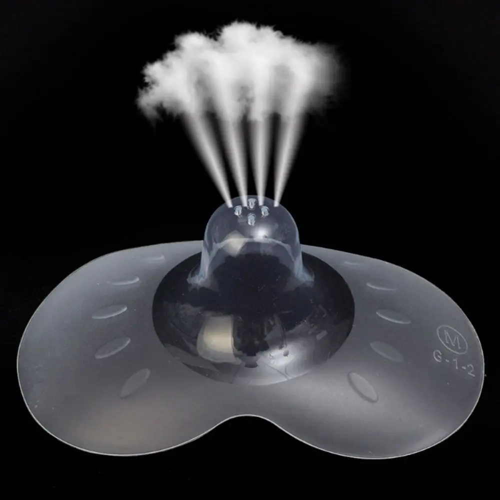 2Pcs/Box Silicone Nipple Protector Ultra-thin Butterfly Shape Anti-bite Teat Protection Shields Nursing Supplies 5