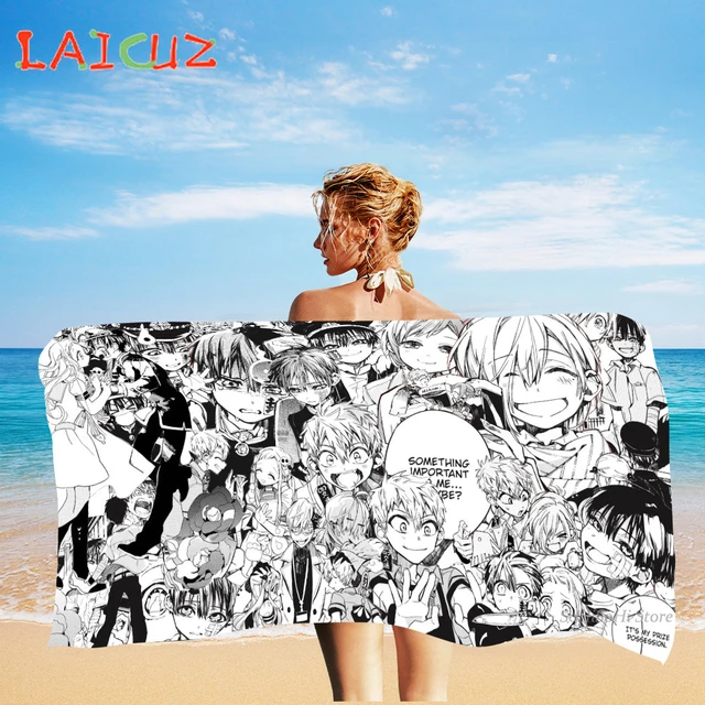 New Straw Hat Luffy Anime Towel One Piece Microfiber Digital Printing Beach  Towel Bath Towels 140x180cm Large Size Shower Towels - AliExpress