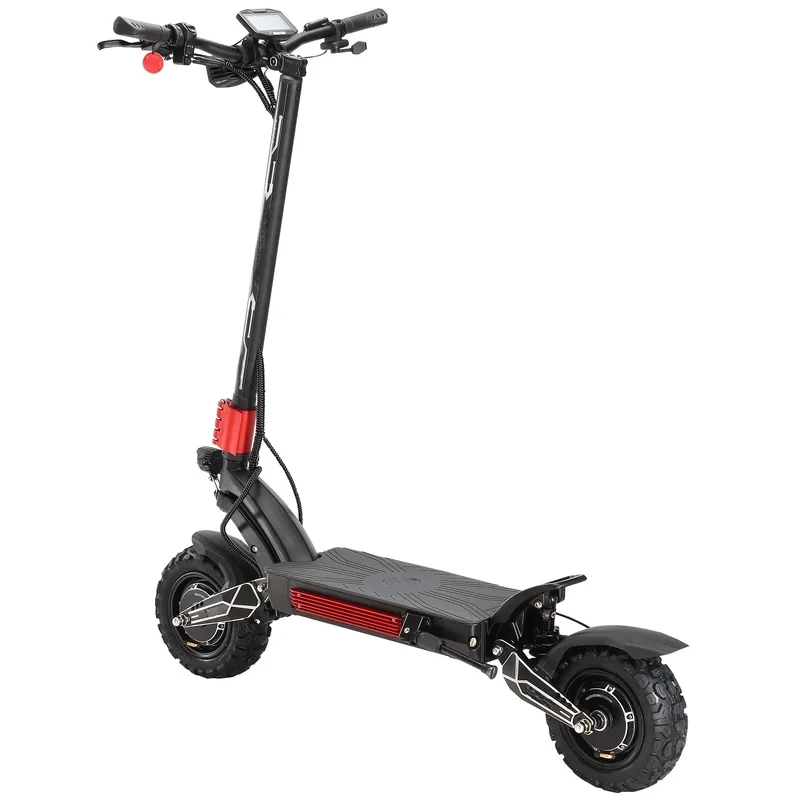Raptor 6000W Dual Motor Electric Scooter-60V 30AH Battery, 85KM/H Speed, 100KM Range, Foldable Off-Road E-Scooter for Adults