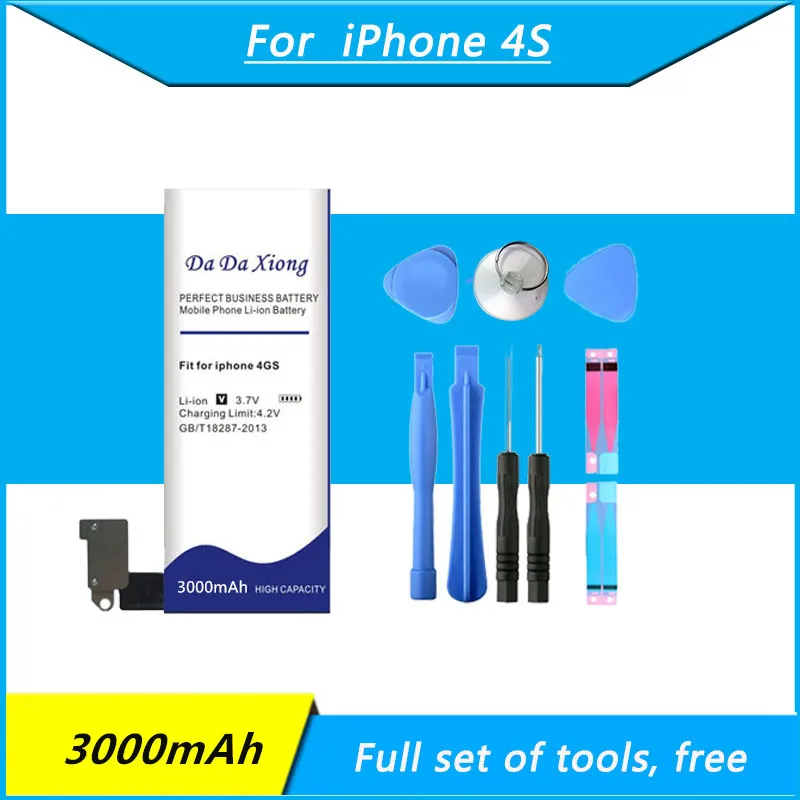 Dadaxiong Batteria Originale Da 3000Mah Ad Alta Capacità Per Apple Per Iphone 4S Per Telefono Cellulare Iphone4S