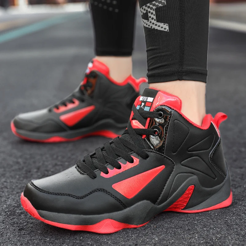 Brand Mens High top Sneakers Retro Basketball Shoes Unisex Sports Shoes
