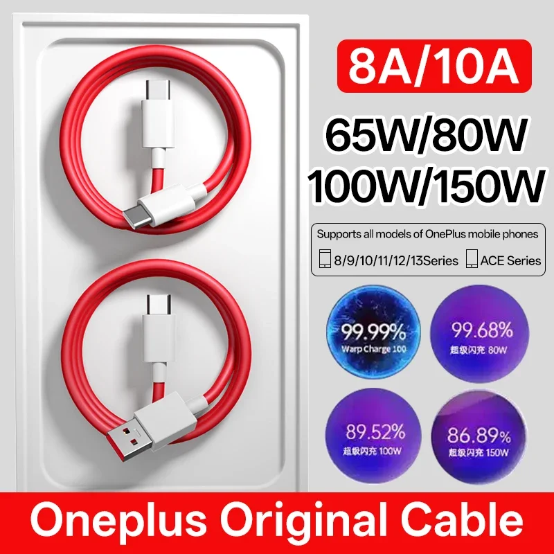 High-Power Type C USB Cable with SUPERVOOC 2.0 Fast Charging Capability