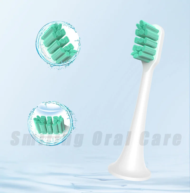 Replacement Toothbrush Heads For T700/T300/T500/MES601/MES602/DDYS01SKS Electric Toothbrush Brush Head Seal Package Nozzles 4