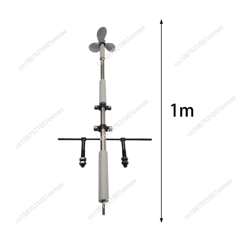 Hand-Operated Boat Propeller - Mounts To Electric Drill For Canoes, Kayaks, Inflatable Boats