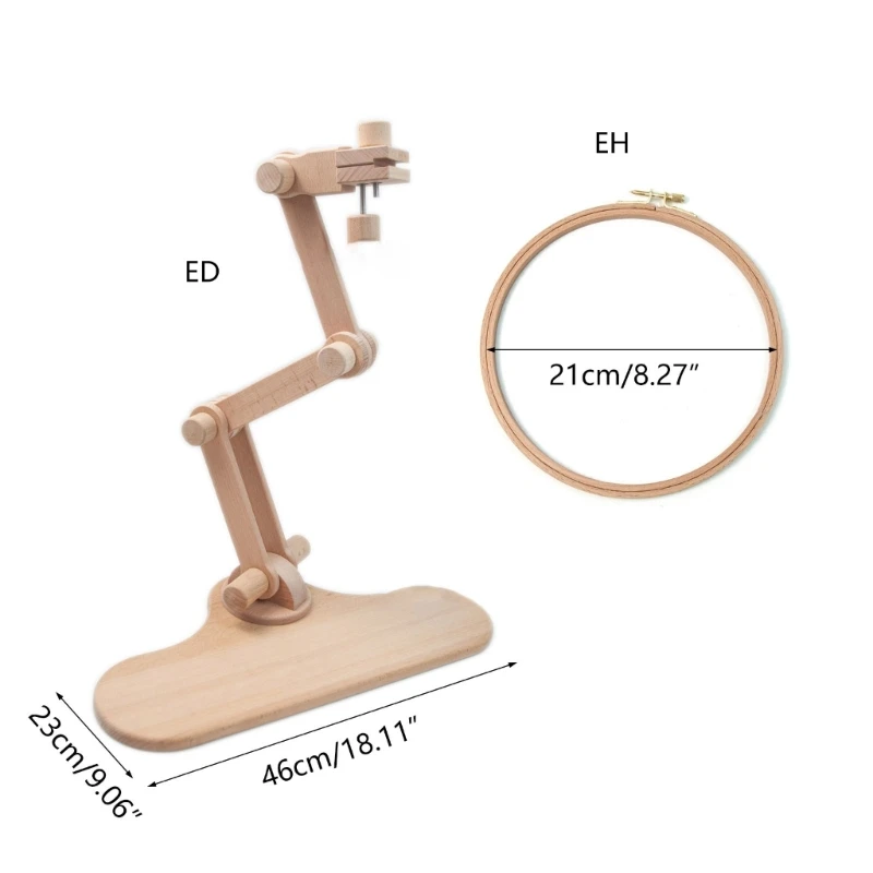 Nurge Adjustable Footed Embroidery Stand 190-5 Can Be Used With Any  Diameter And Thickness Hoop Be By Attaching - AliExpress