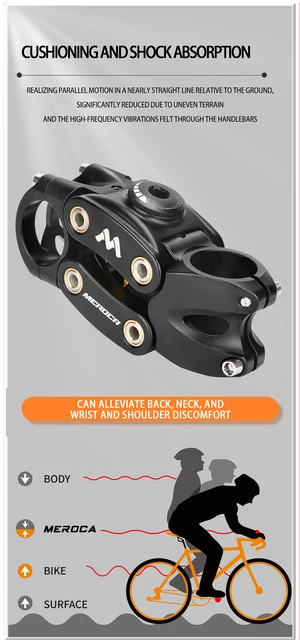 Gravel Bike Road Bike Stem Suspension Stem Bicycles Shock