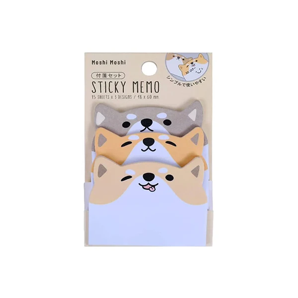 Cartoon Sticky Notes Memo Pads - Kawaii School Supplies