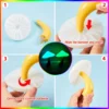 LED Night Lights Mushroom Shape Automatic Sensor Toilet Bedroom Decor Wall Lamps Light-control Sensor Bedroom Light 3