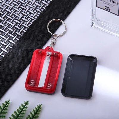 Mini Portable LED Flashlight Keychain Torch Emergency Camping Flash Light Mode Lamp 3 Modes Pocket Lantern Outdoor Tools