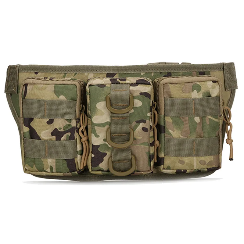 Waterproof Oxford Men Fanny Pack Tactical Military Army Waist Bag Hiking Outdoor Camping Shoulder Bum Belt Bum Sport Chest Bags 4