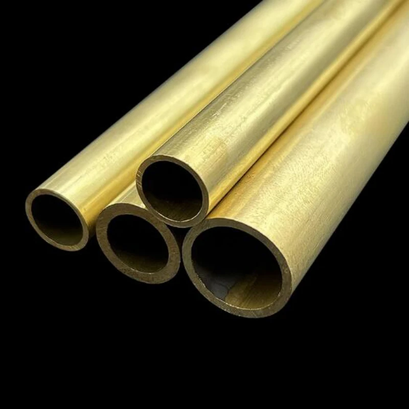 1pcs H62 Brass Tube Outer Diameter 2mm~12mm Different Wall Thickness 0.5mm 1mm 1.5mm 2mm 3mm Capillary Hollow Brass Rod brass tube